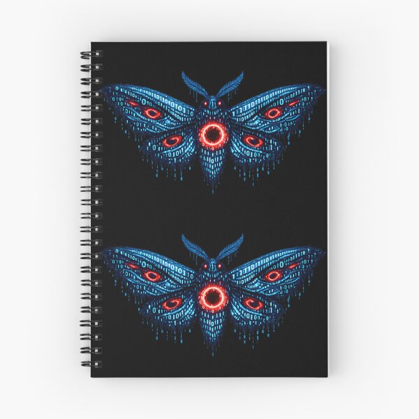 Item preview, Binary Eclipse Moth designed and sold by Kicor.