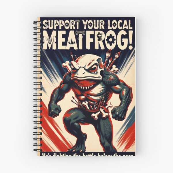 Item preview, Support your local MeatFrog designed and sold by Vermin&Valve.