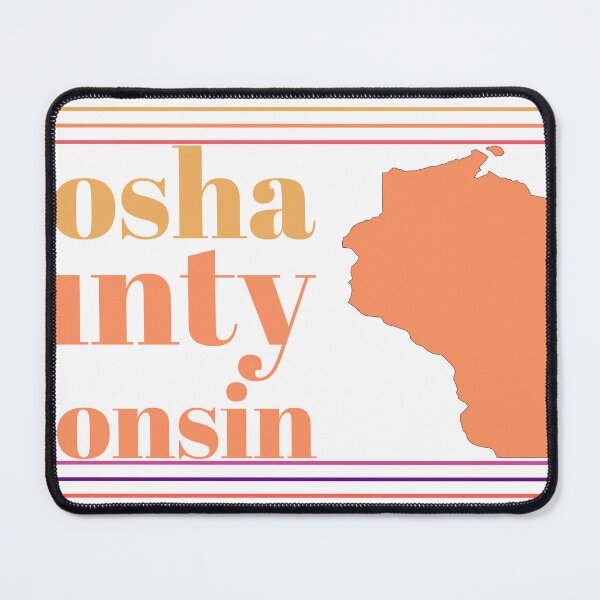 Item preview, Kenosha County Wisconsin Highlighted on State Map designed and sold by TheIconSmith.