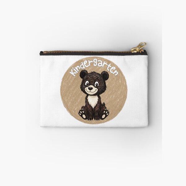 Item preview, Kindergarten Black Bear Cute Woodland Animal Back to School Teacher Student Cartoon Gift designed and sold by MaxMeadowsTees.