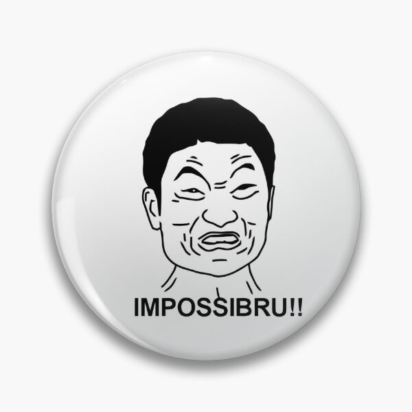 Item preview, Impossibru classic meme designed and sold by Minibee-Inc.