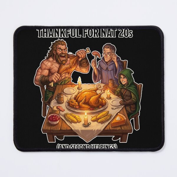 Item preview, DnD Party Dragon Thanksgiving Feast designed and sold by JoseloRochaArt.