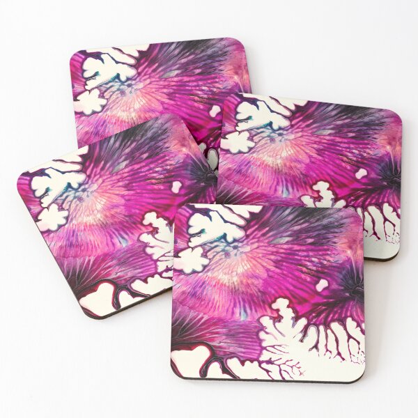 Item preview, Magenta Bloom – Alcohol Ink Abstract Coral Design designed and sold by BuckaBaby.