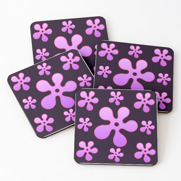 Item preview, Pack 5 pinky Bikini Bottom flowers  designed and sold by DibujandoPorfa.