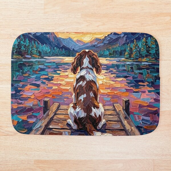 Item preview, On The Dock - Blenheim Spaniel designed and sold by AjaTrier.