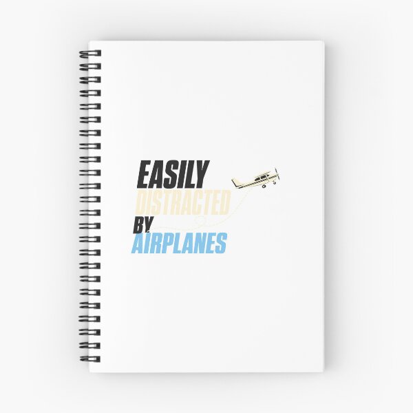 Item preview, Easily Distracted by Airplanes | Aviation Lover Graphic designed and sold by AMICO77.