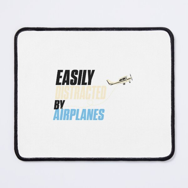 Item preview, Easily Distracted by Airplanes | Aviation Lover Graphic designed and sold by AMICO77.