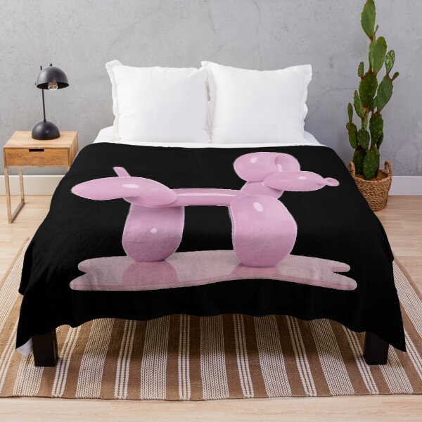 Item preview, Colorful Balloon Dog Pop Art: Aesthetic Balloon Animal Silhouette and Modern Sculptures Fan Art designed and sold by benja-08.