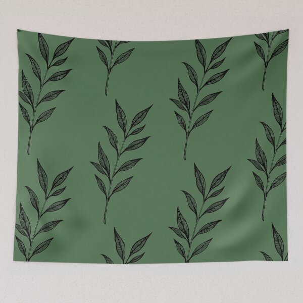 Item preview, Mystic Botanical Branch | Minimal Witchy Leaves Illustration  designed and sold by Marianarcezar.
