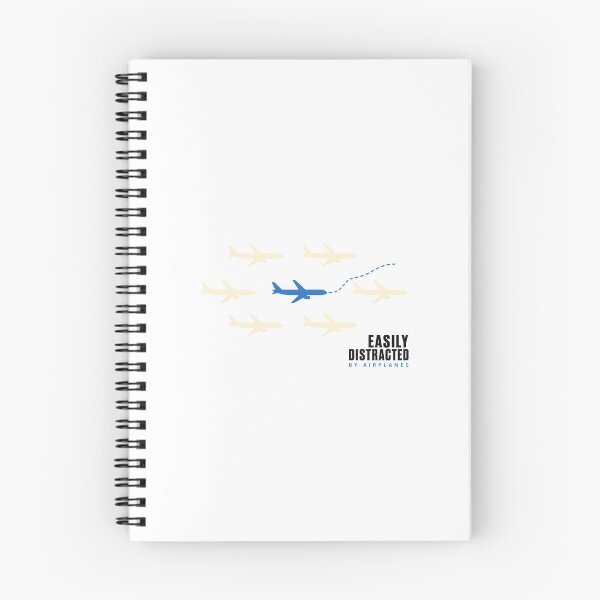 Item preview, Easily Distracted by Airplanes | Aviation Lover Graphic designed and sold by AMICO77.