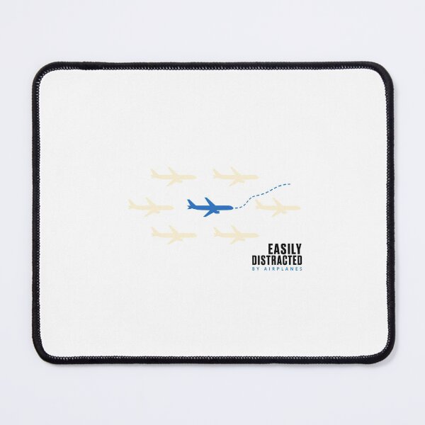 Item preview, Easily Distracted by Airplanes | Aviation Lover Graphic designed and sold by AMICO77.