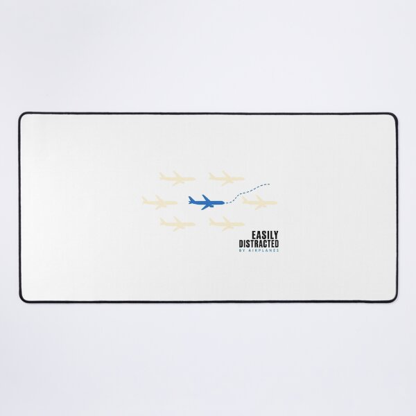 Item preview, Easily Distracted by Airplanes | Aviation Lover Graphic designed and sold by AMICO77.