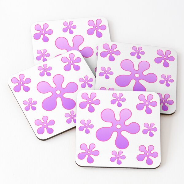 Item preview, Pack 6 pinky Bikini Bottom flowers  designed and sold by DibujandoPorfa.