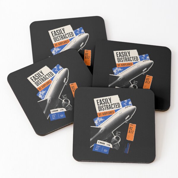 Item preview, Easily Distracted by Airplanes | Aviation Lover Graphic designed and sold by AMICO77.