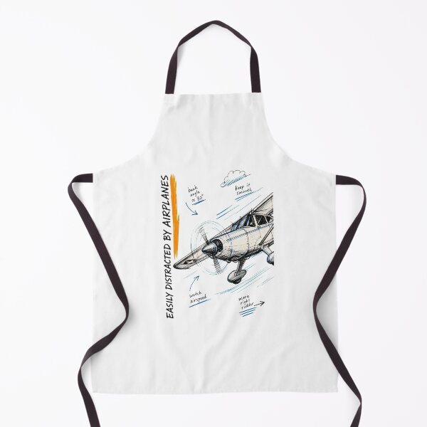 Item preview, Easily Distracted by Airplanes | Aviation Lover Graphic designed and sold by AMICO77.