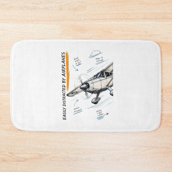Item preview, Easily Distracted by Airplanes | Aviation Lover Graphic designed and sold by AMICO77.