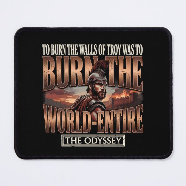 Item preview, To Burn The Walls Of Troy Was To Burn The World Entire - The Odyssey Film designed and sold by Enea Kelo.