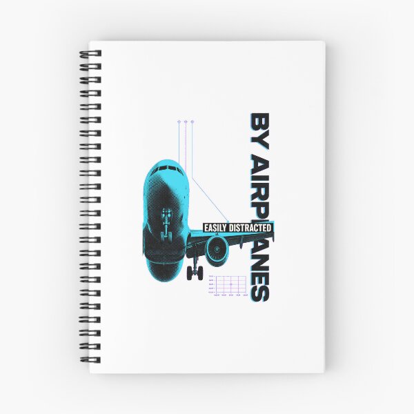 Item preview, Easily Distracted by Airplanes | Aviation Lover Graphic designed and sold by AMICO77.