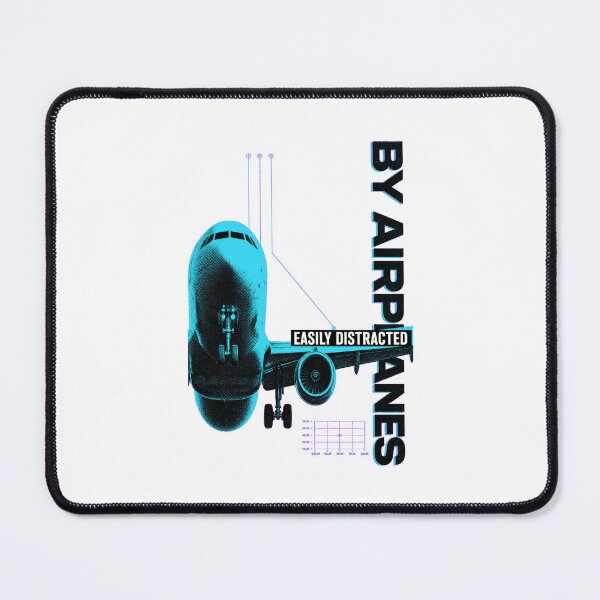 Item preview, Easily Distracted by Airplanes | Aviation Lover Graphic designed and sold by AMICO77.