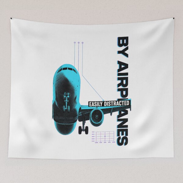 Item preview, Easily Distracted by Airplanes | Aviation Lover Graphic designed and sold by AMICO77.