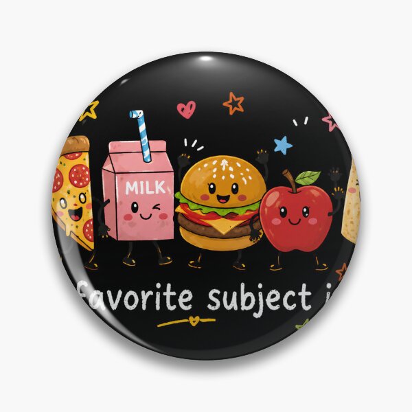 Item preview, My Favorite Subject Is Lunch Cute School Lunch Food Retro designed and sold by VGAfanatic.