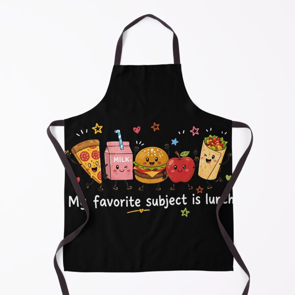 Item preview, My Favorite Subject Is Lunch Cute School Lunch Food Retro designed and sold by VGAfanatic.