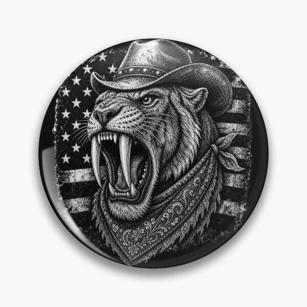 Item preview, American Sabertooth Cowboy designed and sold by FREENATION2026.
