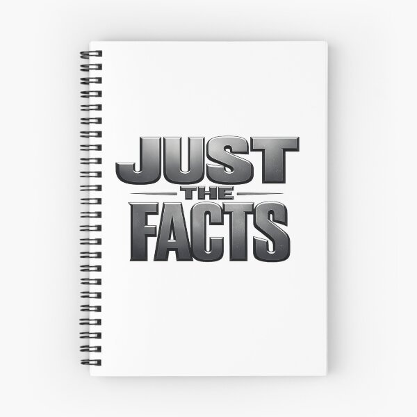 Item preview, Just The Facts Urban Typography Streetwear Graphic designed and sold by FrozenHeat97.
