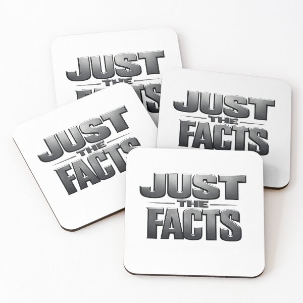 Item preview, Just The Facts Urban Typography Streetwear Graphic designed and sold by FrozenHeat97.