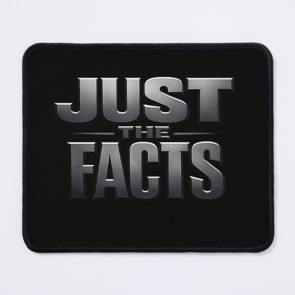 Item preview, Just The Facts Urban Typography Streetwear Graphic designed and sold by FrozenHeat97.