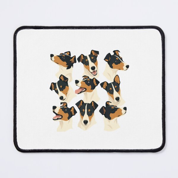 Item preview, Smooth Fox Terrier Art | Playful Terrier Dog Illustration designed and sold by AMICO77.