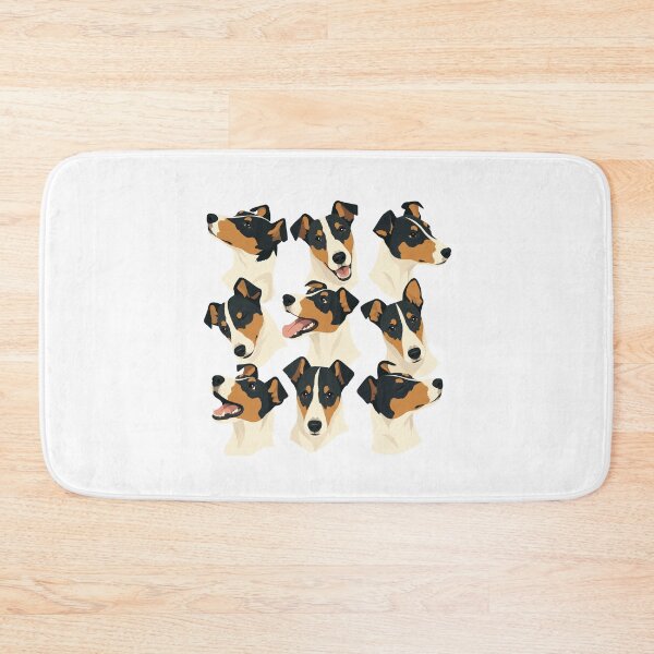 Item preview, Smooth Fox Terrier Art | Playful Terrier Dog Illustration designed and sold by AMICO77.