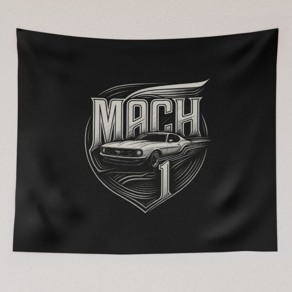 Item preview, Ford Mustang Mach 1 Design, Mustang Mach 1 Shirt, American Muscle Car, V8 Performance, Pony Car, Ford Performance, Track Ready Mustang, Car Enthusiast Graphic designed and sold by Typologystudios.