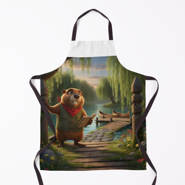 Item preview, Happy Beaver Adventures – Discovering Old Cedar Landing designed and sold by Clothes With Smiling Animals Walt Gral.