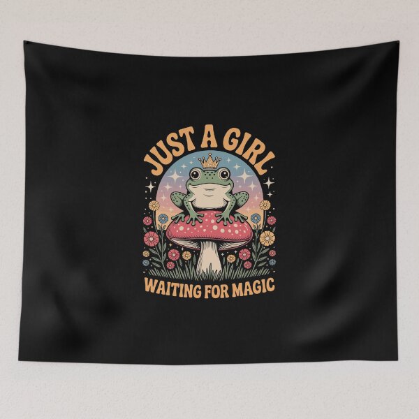 Item preview, JUST A GIRL WAITING FOR MAGIC designed and sold by jkrphoto.