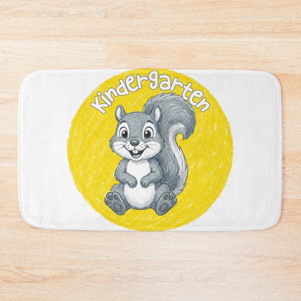 Item preview, Kindergarten Squirrel Cute Woodland Animal Back to School Teacher Student Cartoon Gift designed and sold by MaxMeadowsTees.