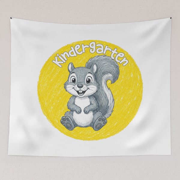 Item preview, Kindergarten Squirrel Cute Woodland Animal Back to School Teacher Student Cartoon Gift designed and sold by MaxMeadowsTees.