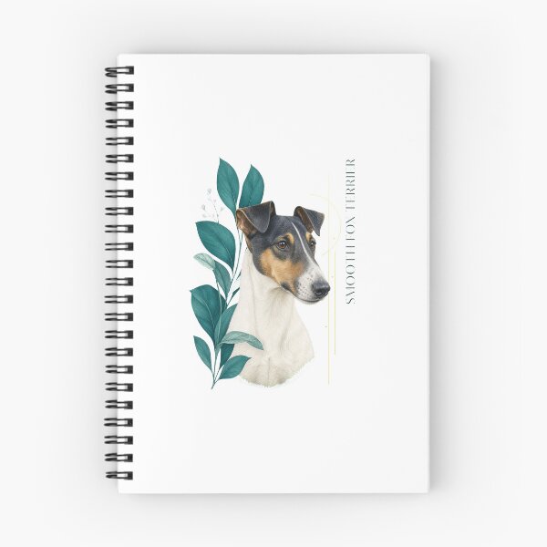 Item preview, Smooth Fox Terrier Art | Playful Terrier Dog Illustration designed and sold by AMICO77.
