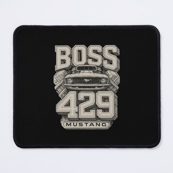 Item preview, Ford Mustang Boss 429 Design, Boss 429 Shirt, Classic American Muscle Car, Big Block V8, Ford Performance, Pony Car, Collector Car, Vintage Muscle Graphic designed and sold by Typologystudios.