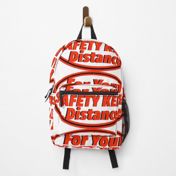Item preview, For Your Safety Keep Distance Print Novelty designed and sold by PSST-Design.