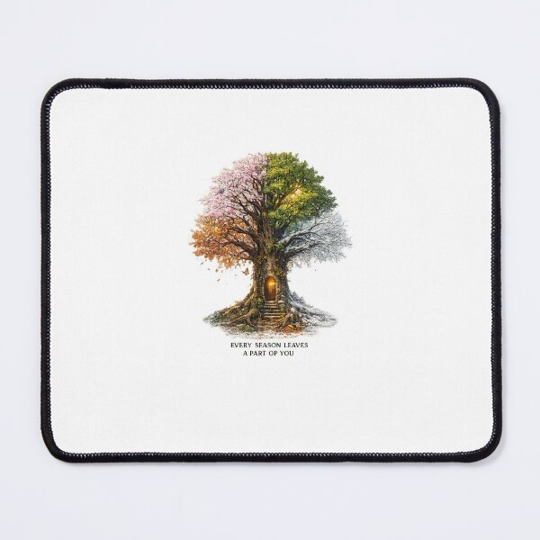 Item preview, Every Season Leaves a Part of You | Four Seasons Tree Fantasy Art designed and sold by Norique_7.