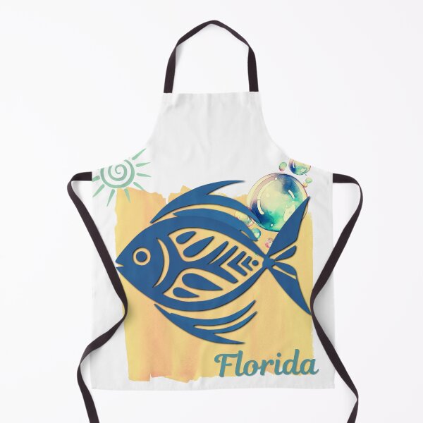 Item preview, Florida Tropical Fish Watercolor Beach Design designed and sold by DonnaRaine.