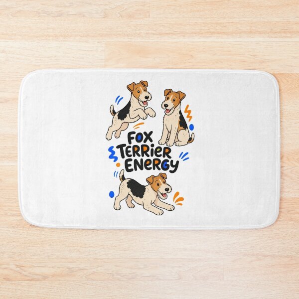 Item preview, Smooth Fox Terrier Art | Playful Terrier Dog Illustration designed and sold by AMICO77.