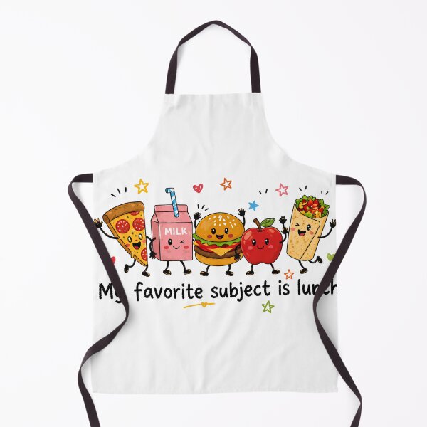Item preview, My Favorite Subject Is Lunch Cute School Lunch Food designed and sold by VGAfanatic.