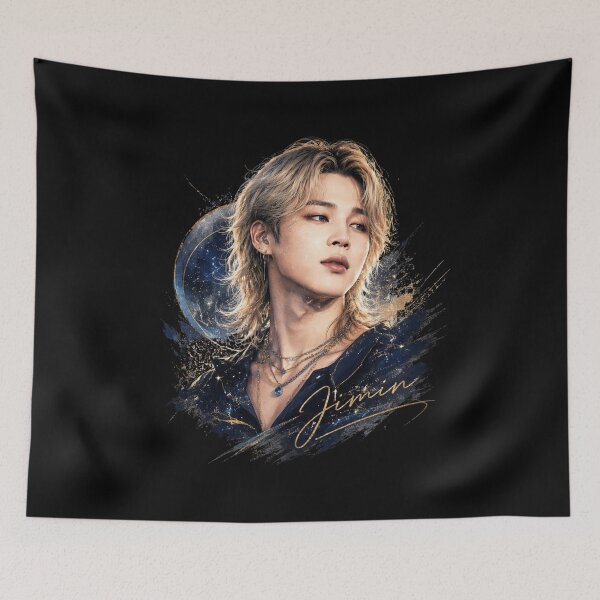 Artikelvorschau, BTS Jimin – Golden Aura Portrait entworfen und verkauft von Kimheawon.