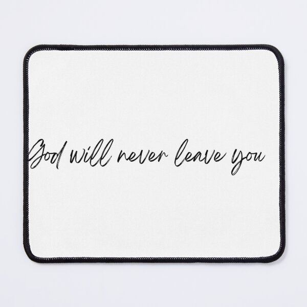 Item preview, God will never leave you designed and sold by Dreambymaya.