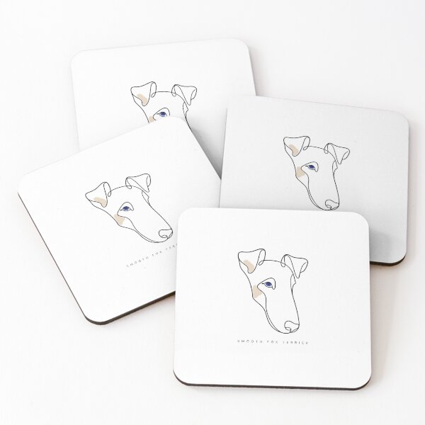 Item preview, Smooth Fox Terrier Art | Playful Terrier Dog Illustration designed and sold by AMICO77.