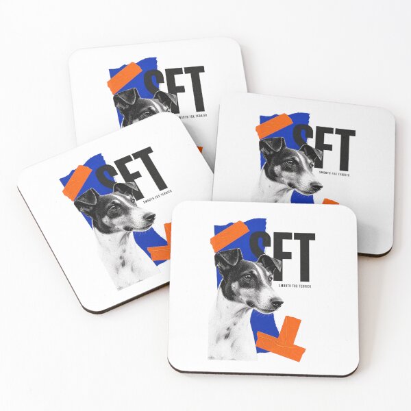 Item preview, Smooth Fox Terrier Art | Playful Terrier Dog Illustration designed and sold by AMICO77.