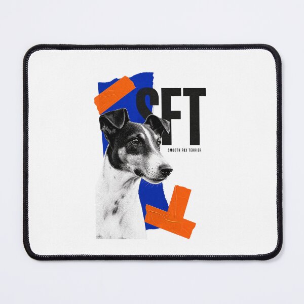 Item preview, Smooth Fox Terrier Art | Playful Terrier Dog Illustration designed and sold by AMICO77.