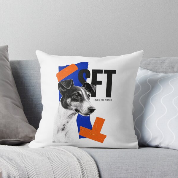 Item preview, Smooth Fox Terrier Art | Playful Terrier Dog Illustration designed and sold by AMICO77.